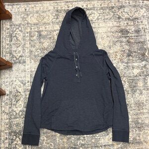 Patagonia Navy Blue Hoodie with Front Pocket